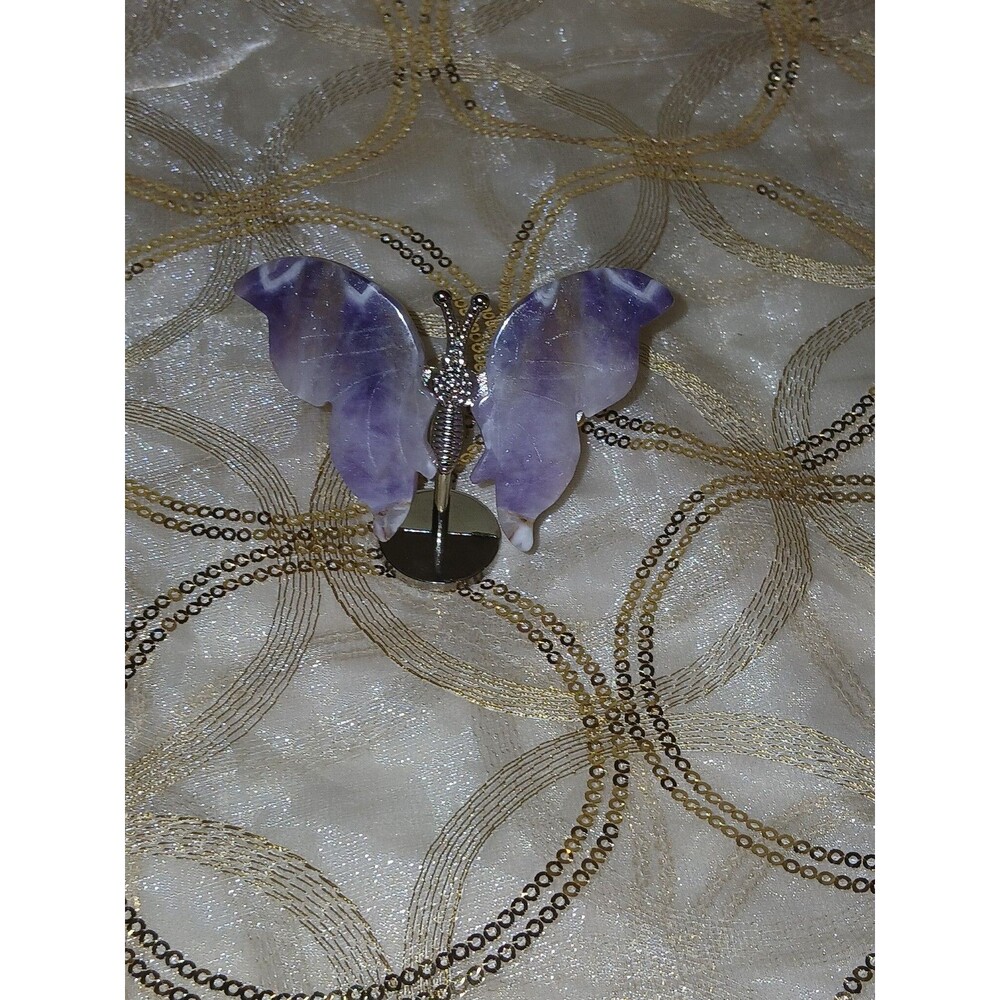 Amethyst Crystal Butterfly